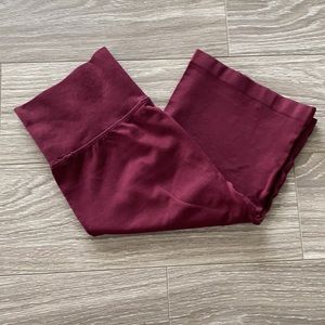 <New>Maroon Seamless Bike Shorts